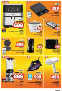 Forhåndsvisning av Power kundeavis gyldig fra 13.10.2025 | Side: 9 | Produkter: Airfryer, Крахмал, Kaffemaskin, Håndtak
