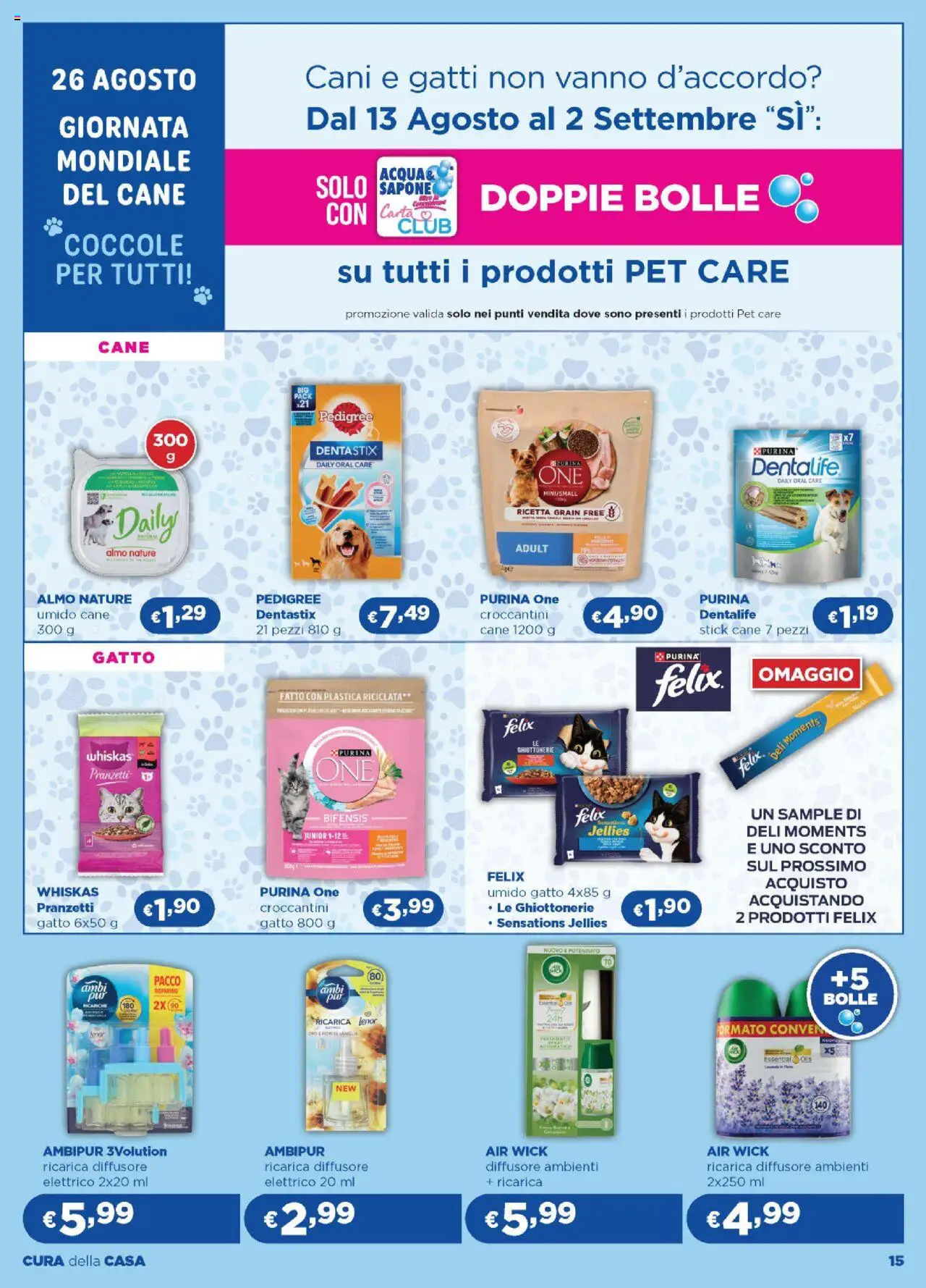 Volantino Acqua e Sapone del 13.08.2025 | Pagina: 15 | Prodotti: Sapone