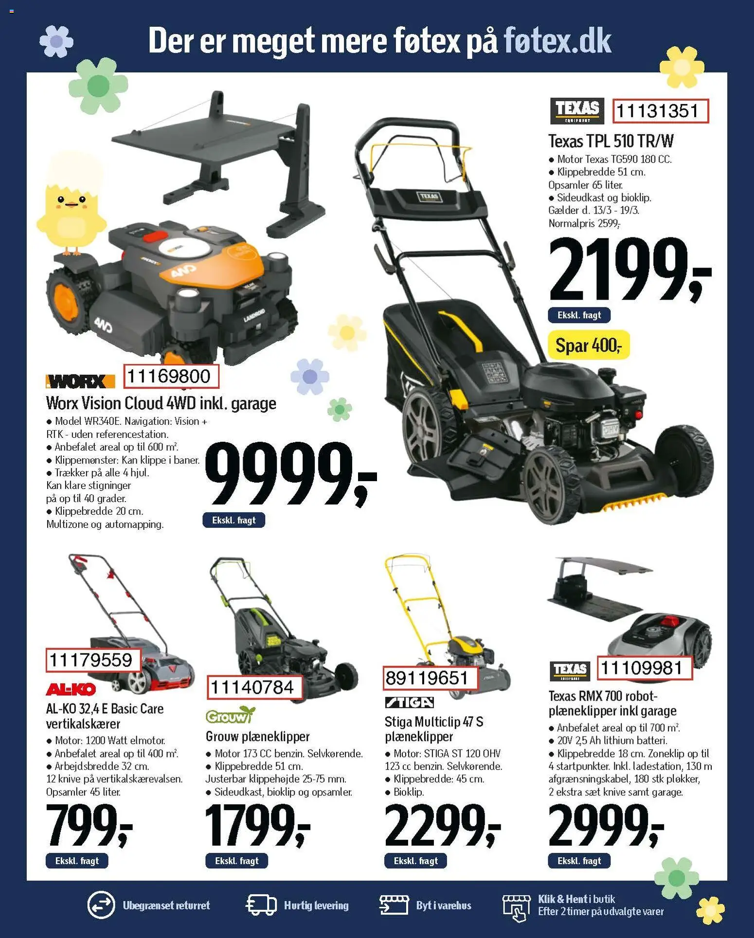 Føtex tilbudsavis – gyldig fra 13.03.2026 | Side: 46 | Produkter: Robot, Navigation