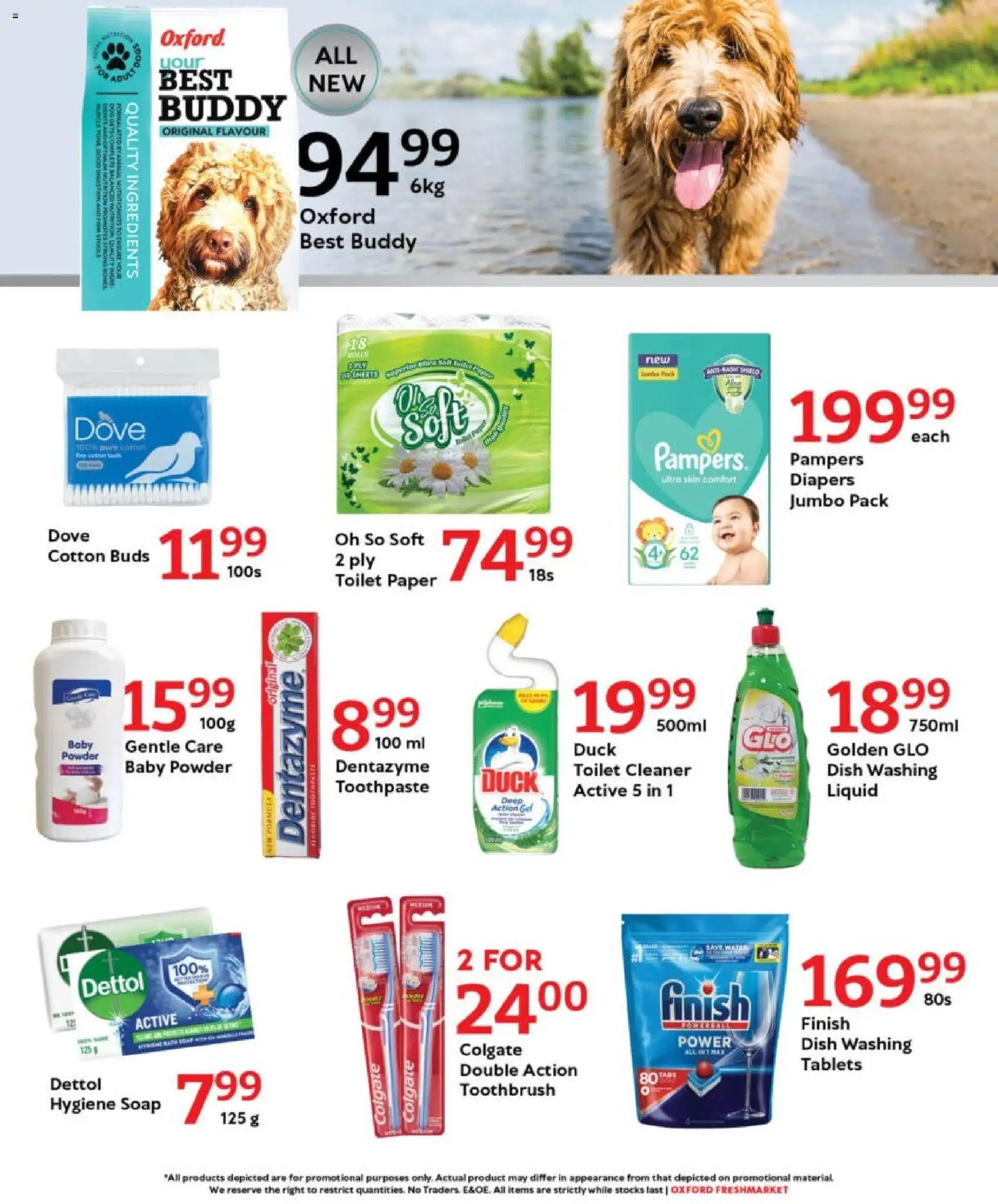New Oxford Freshmarket catalogue – valid from 10.11.2025 | Page: 8 | Products: Toilet, Soap, Paper, Toothbrush