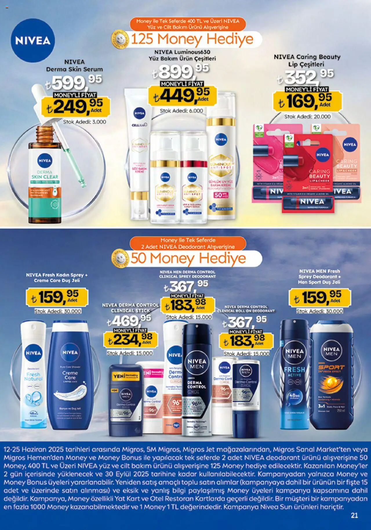 Migros Katalog - 5M Migroskop Dijital - 12.06.2025 tarihinden itibaren geçerlidir | Sayfa: 21 | Ürünler: Duş, Duş jeli, Deodorant