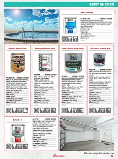 Uni Hobby katalog - Barvy 2025 od 23.05.2025 | Strana: 23 | Produkty: Bazény, Hračky, Barvy