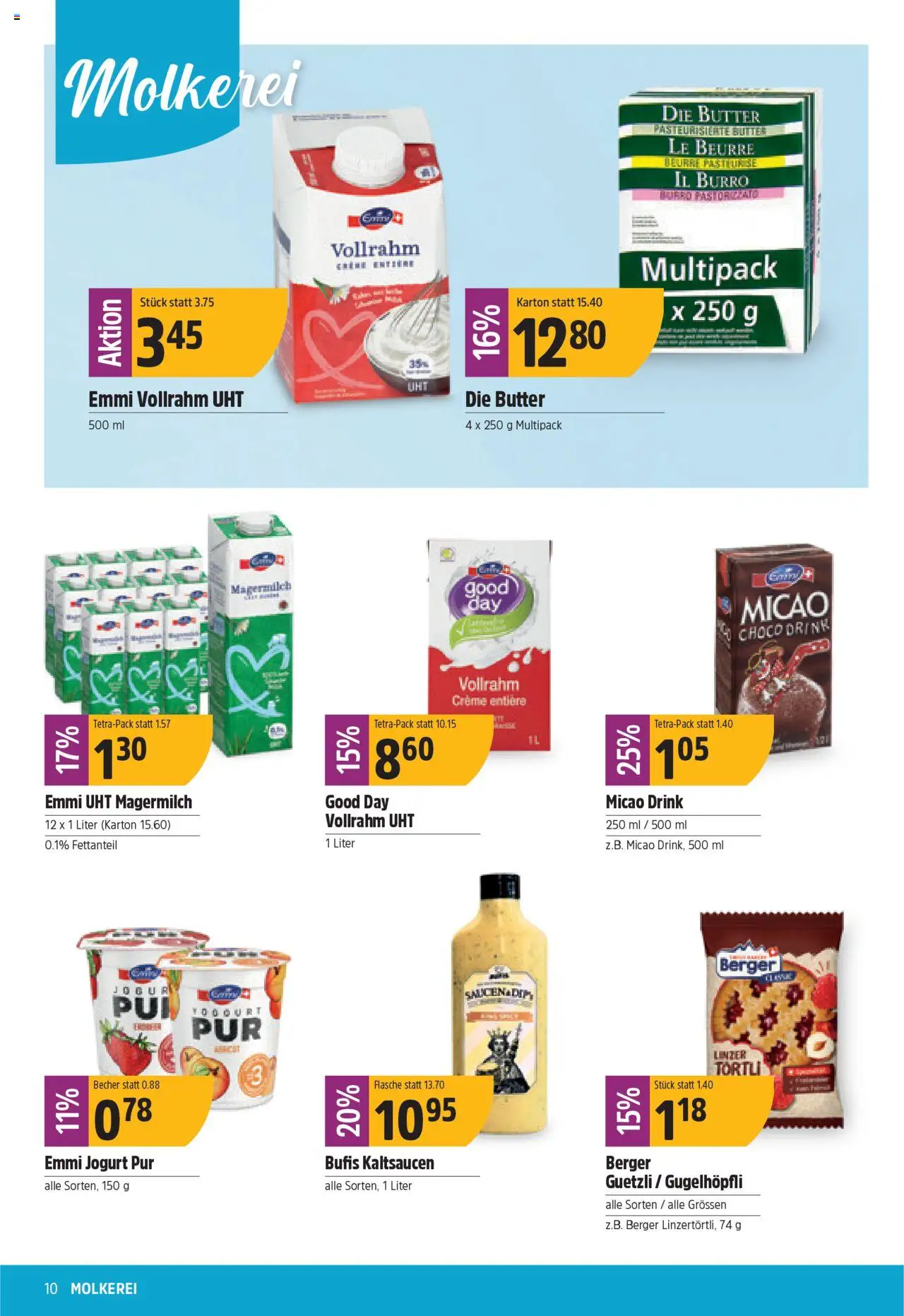 TopCC Aktionen – gültig ab 27.10.2025 | Seite: 10 | Produkte: Butter, Creme