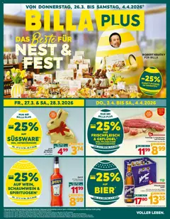 Billa Plus Flugblatt ab 26.03.2026 gültig