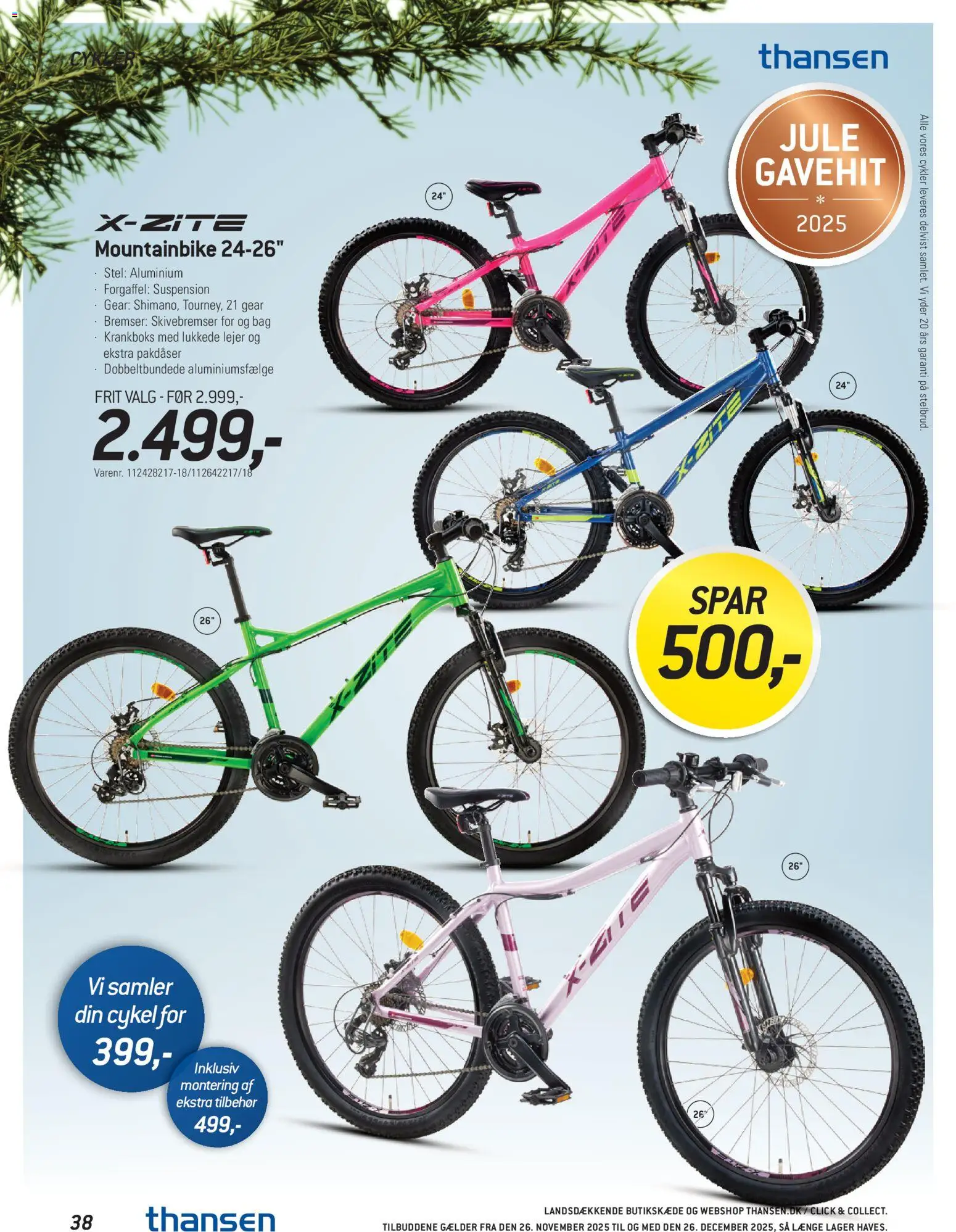 Thansen tilbudsavis – gyldig fra 26.11.2025 | Side: 38