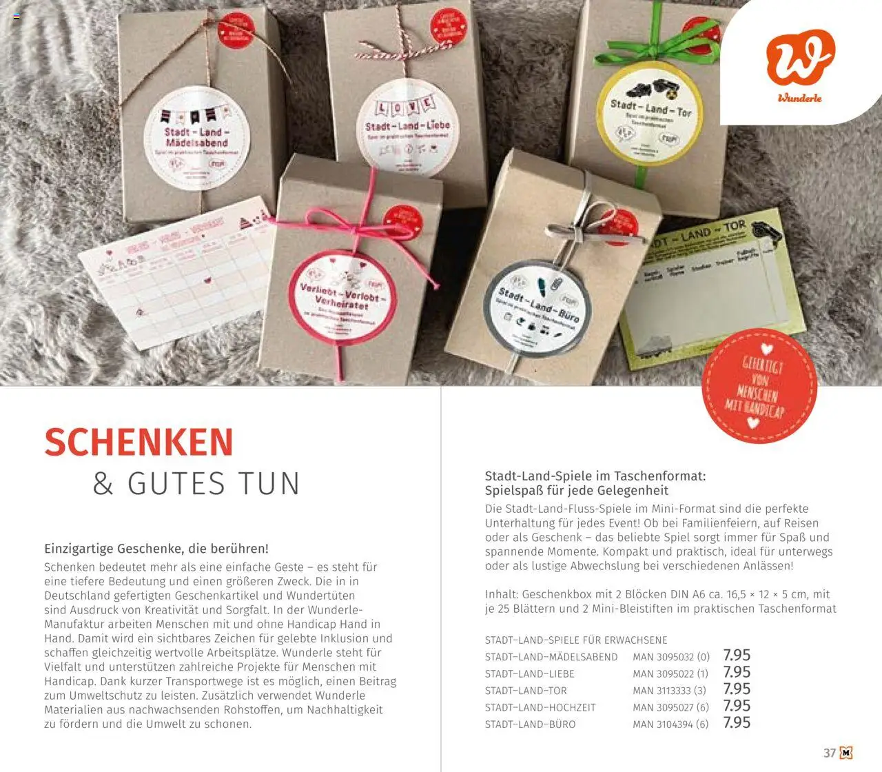 Müller Haushaltskatalog – gültig ab 03.10.2025 | Seite: 37 | Produkte: Spiel