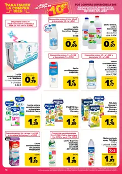 Vista previa Carrefour folleto válido desde el 12.03.2026 | Página: 16 | Productos: Leche desnatada, Δοχείο φοντί, Leche, Cereales
