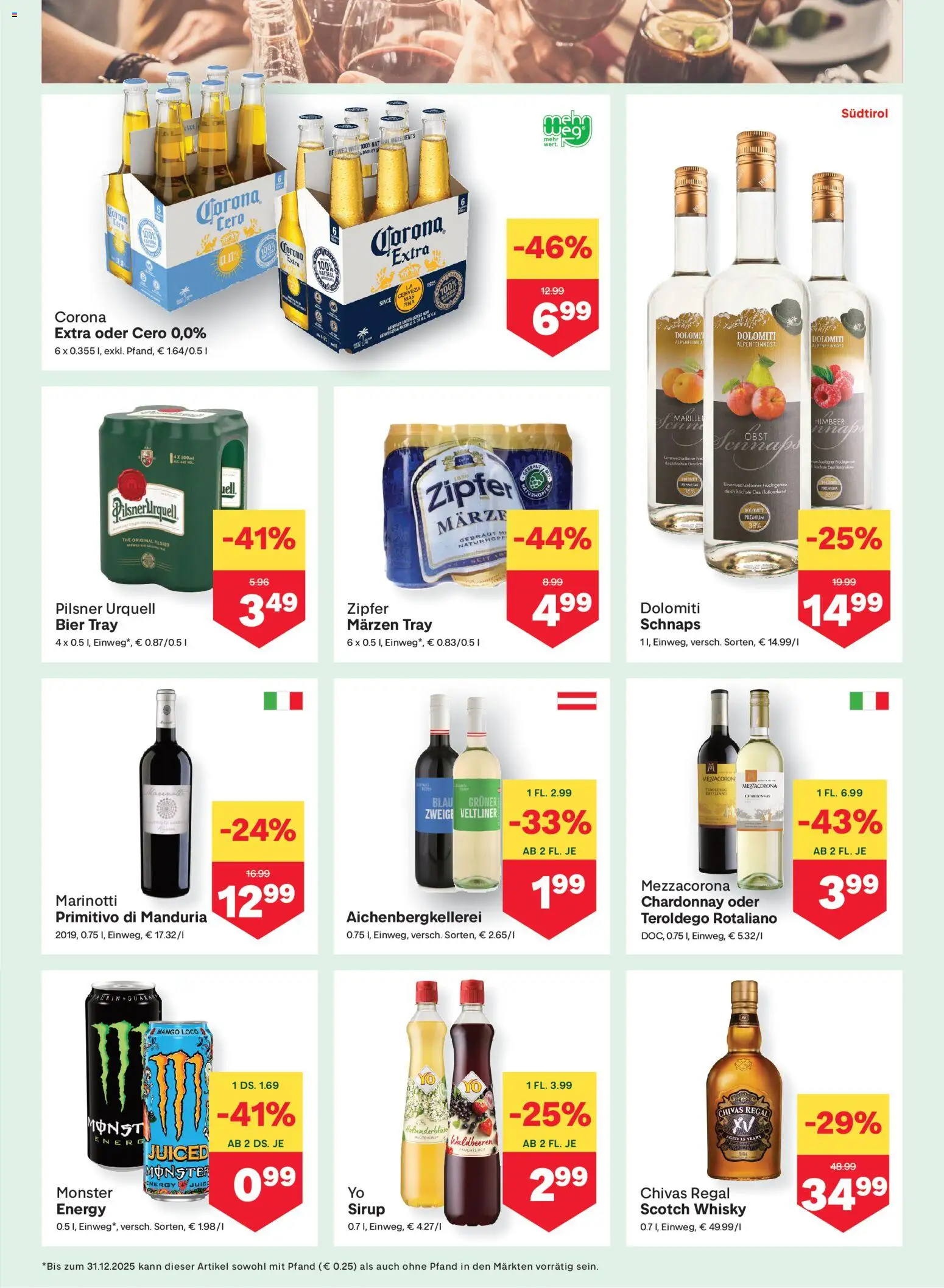 MPREIS Altenmarkt im Pongau gültig ab 06.03.2026 | Seite: 11 | Produkte: Mango, Regal, Bier