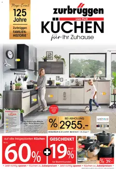 Zurbrüggen  Küchen für Ihr Zuhause gültig ab dem 26.07.2025