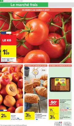  | Page: 5 | Produits: Merguez, Chocolat