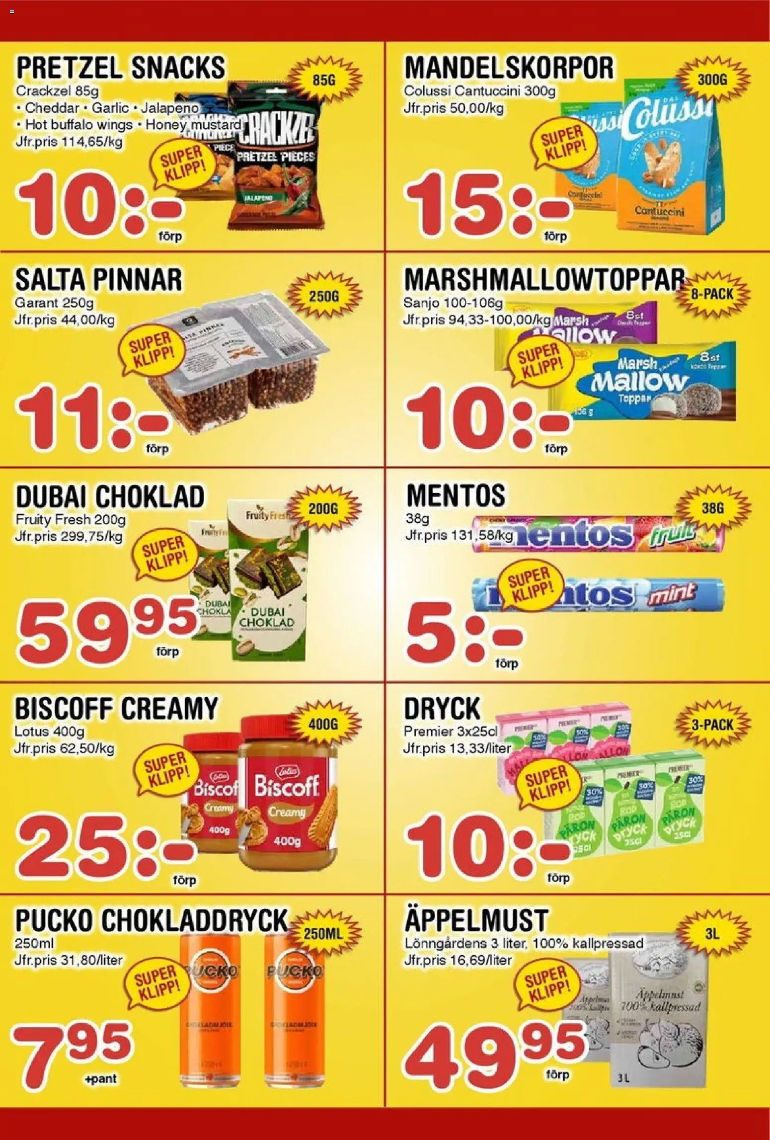 Nya Pulsen reklamblad aktuell från 27.10.2025 | Sida: 13 | Produkter: Choklad