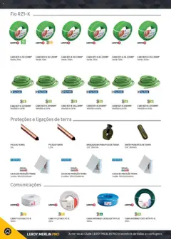 Pré-visualização Leroy Merlin Catálogo válido de 18.11.2024 | Página: 56 | Produtos: Cabo, Top, Caixa