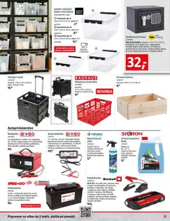 Bauhaus leták platný od 03.11.2025 | Strana: 21