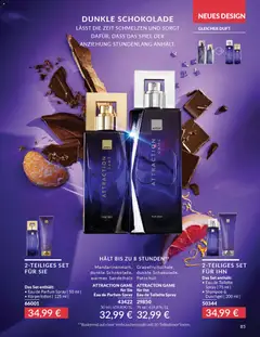 AVON Katalog März 2026 ab 01.03.2026 gültig | Seite: 87 | Produkte: Toilette, Dunkle schokolade, Duschgel, Körperlotion