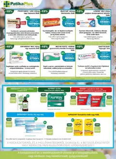 PatikaPlus akciós újság - amely érvényes a következő dátumtól: 01.03.2026 | Oldal: 4 | Termékek: Szőlő