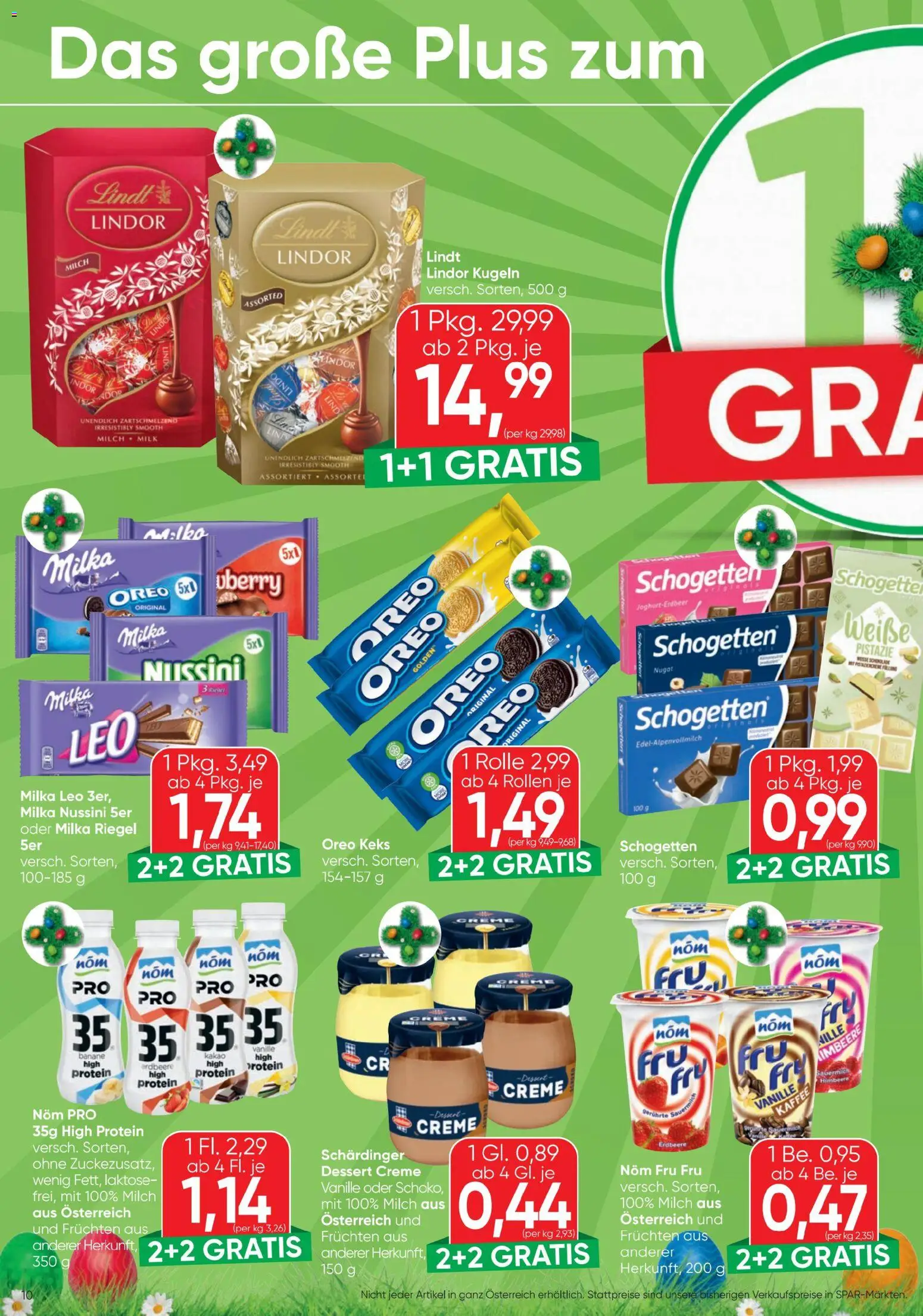 Spar - Flugblatt gültig ab 12.03.2026 | Seite: 10 | Produkte: Rizsliszt, Himbeere, Milch, Kaffee