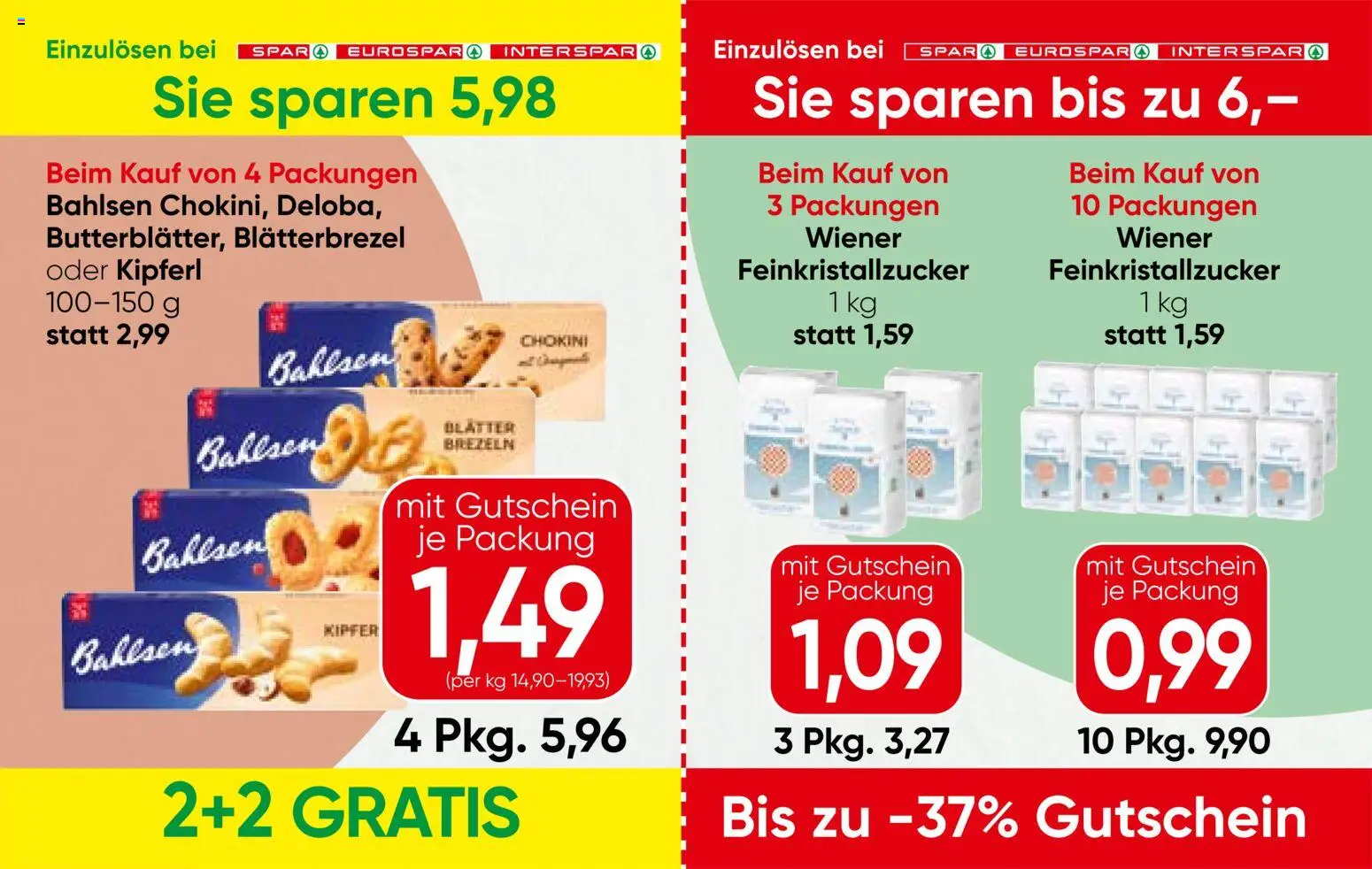 Spar Gutscheinheft gültig ab 16.04.2026 | Seite: 9