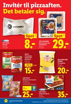 Lidl - Tilbudsavis gyldig fra 07.04.2026 | Side: 6 | Produkter: Ost, Cocktailpølser, Carpete, Focaccia