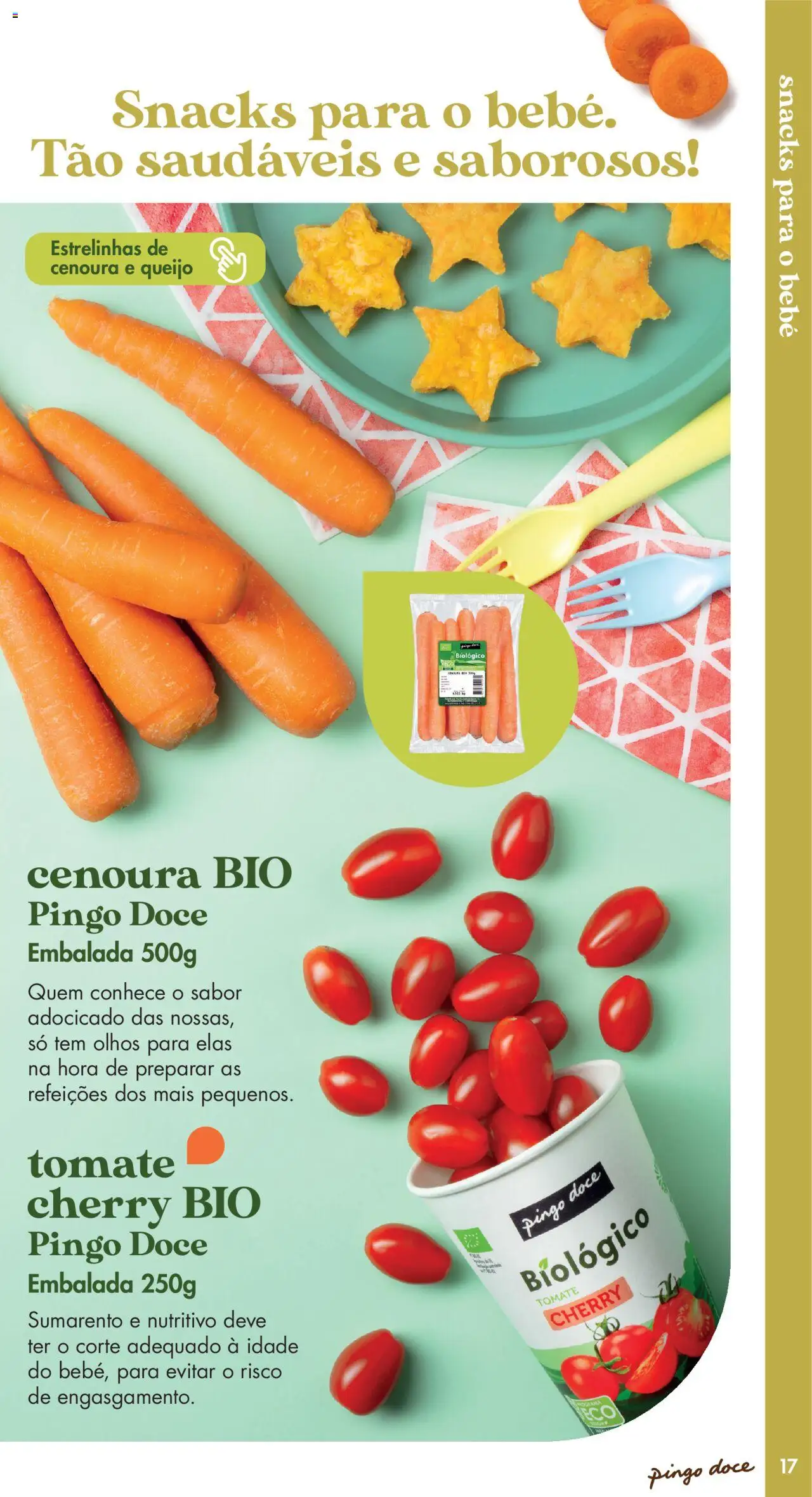 Pingo Doce - Catálogo Fruta e Legumes │ válido de 20.05.2025 | Página: 17 | Produtos: Queijo, Tomate, Cenoura