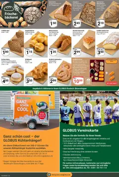 Globus prospekt Lambrechtshagen	 - gültig ab dem 28.07.2025 | Seite: 5 | Produkte: Berliner, Bäckerei, Garnelen, Lachs