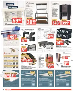 Puuilo-mainoslehti voimassa 16.02.2026 alkaen | Sivu: 2 | Tuotteet: Liima, Varastohylly