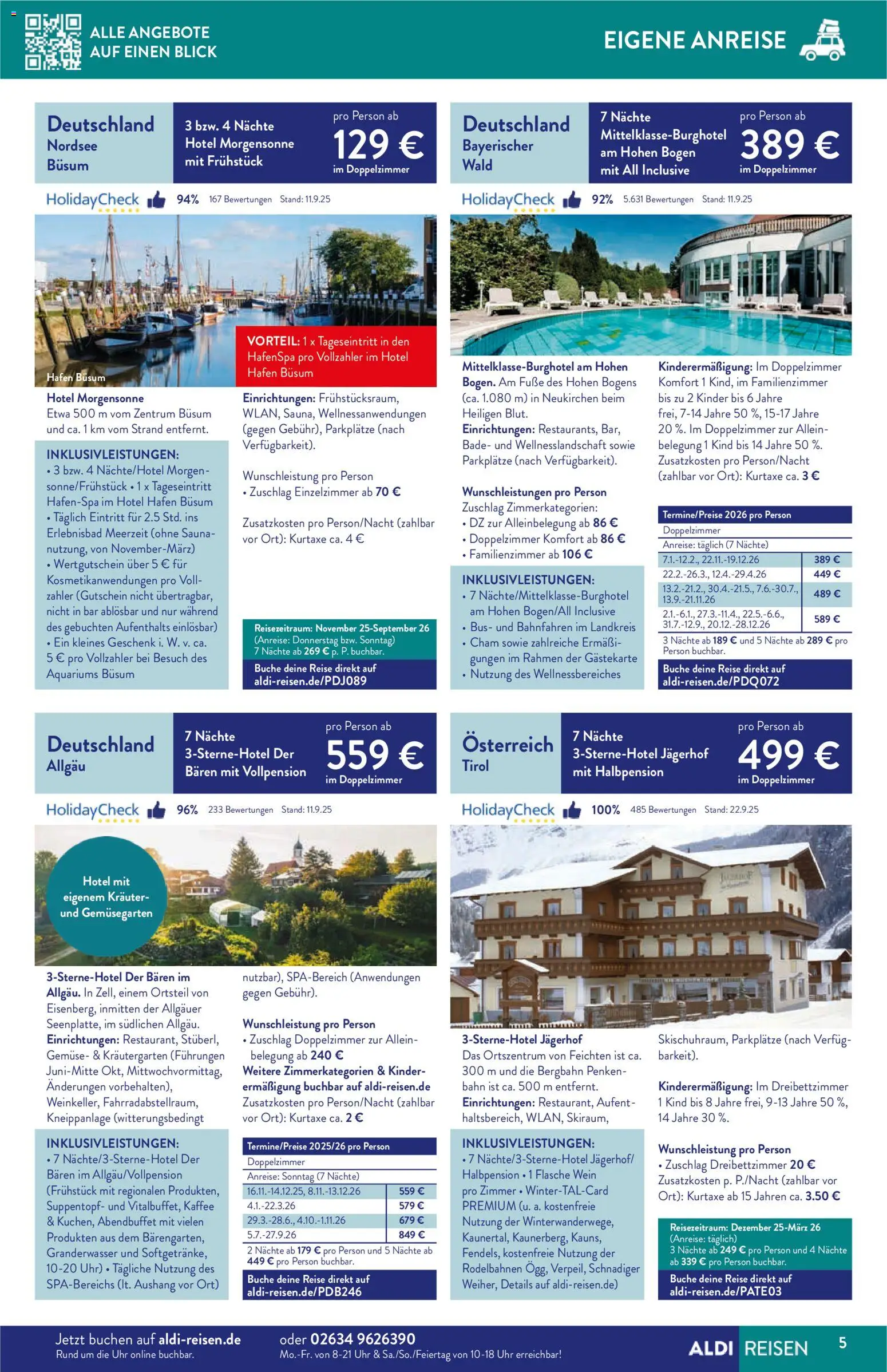 Aldi Reisen – gültig ab 01.11.2025 | Seite: 5