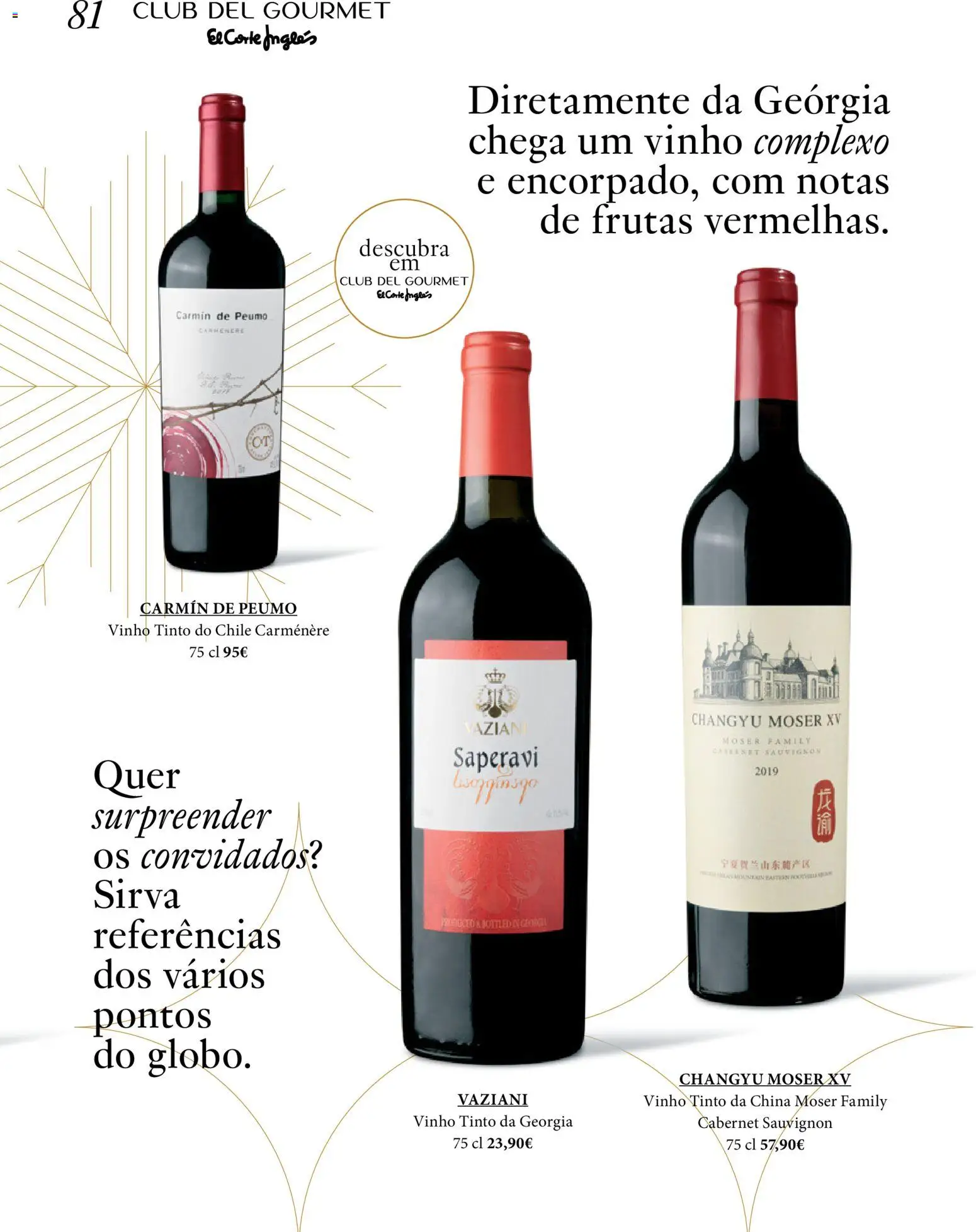 El Corte Ingles folheto │ válido de 26.11.2025 | Página: 81 | Produtos: Vinho, Vinho tinto