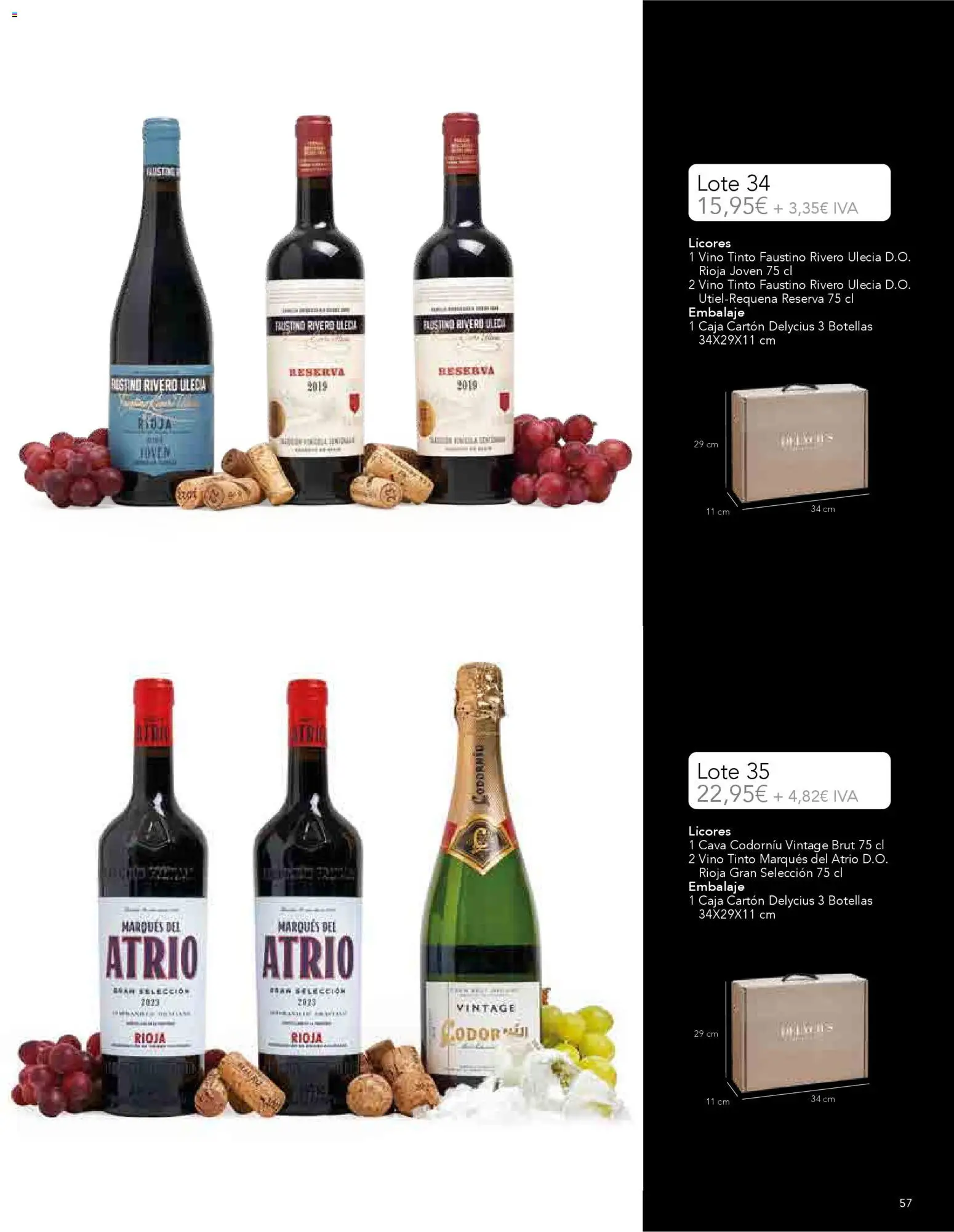 Lupa Supermercados Regalar en Navidad │ válido desde el 03.11.2025 | Página: 59 | Productos: Vino, Caja