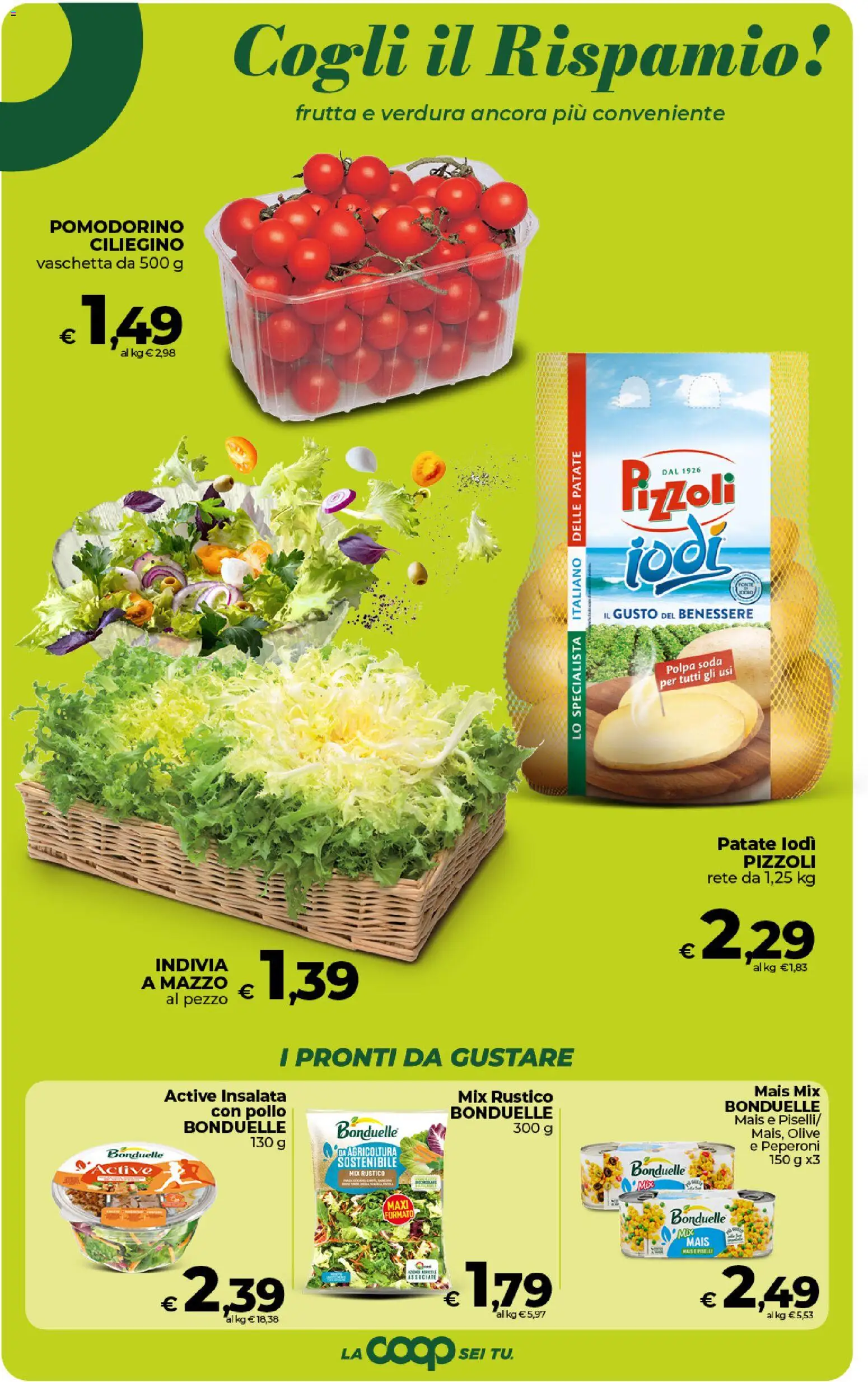 Volantino COOP del 27.01.2026 | Pagina: 15 | Prodotti: Pollo, Peperoni, Insalata, Indivia