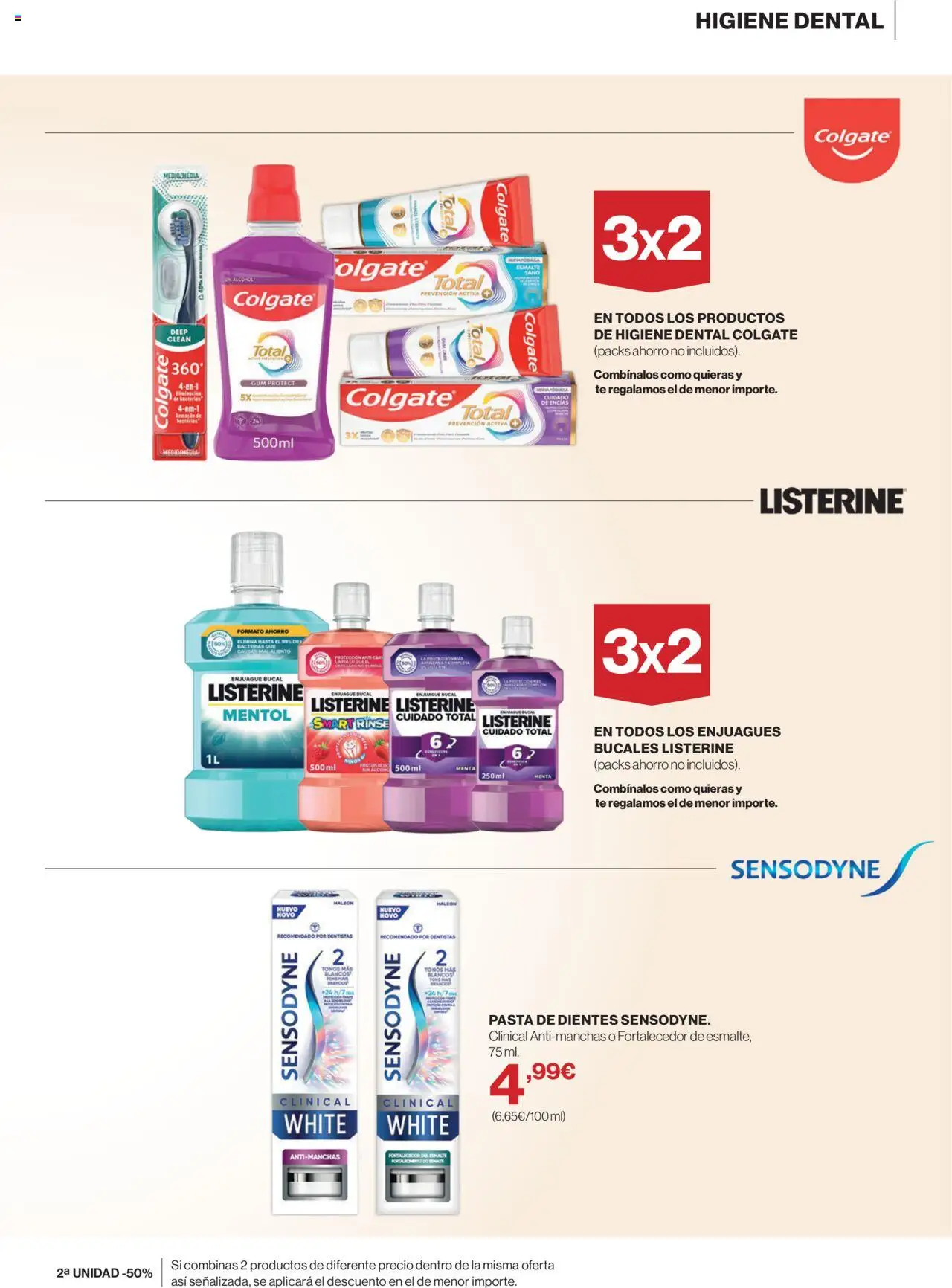 Hipercor catálogo │ válido desde el 19.06.2025 | Página: 15 | Productos: Enjuague bucal, Pasta, Té, Δαμάσκηνο