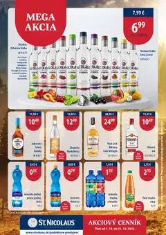 St. Nicolaus leták platný od 01.10.2025 | Strana: 6 | Produkty: Soberano, Brandy, Vodka, Mango