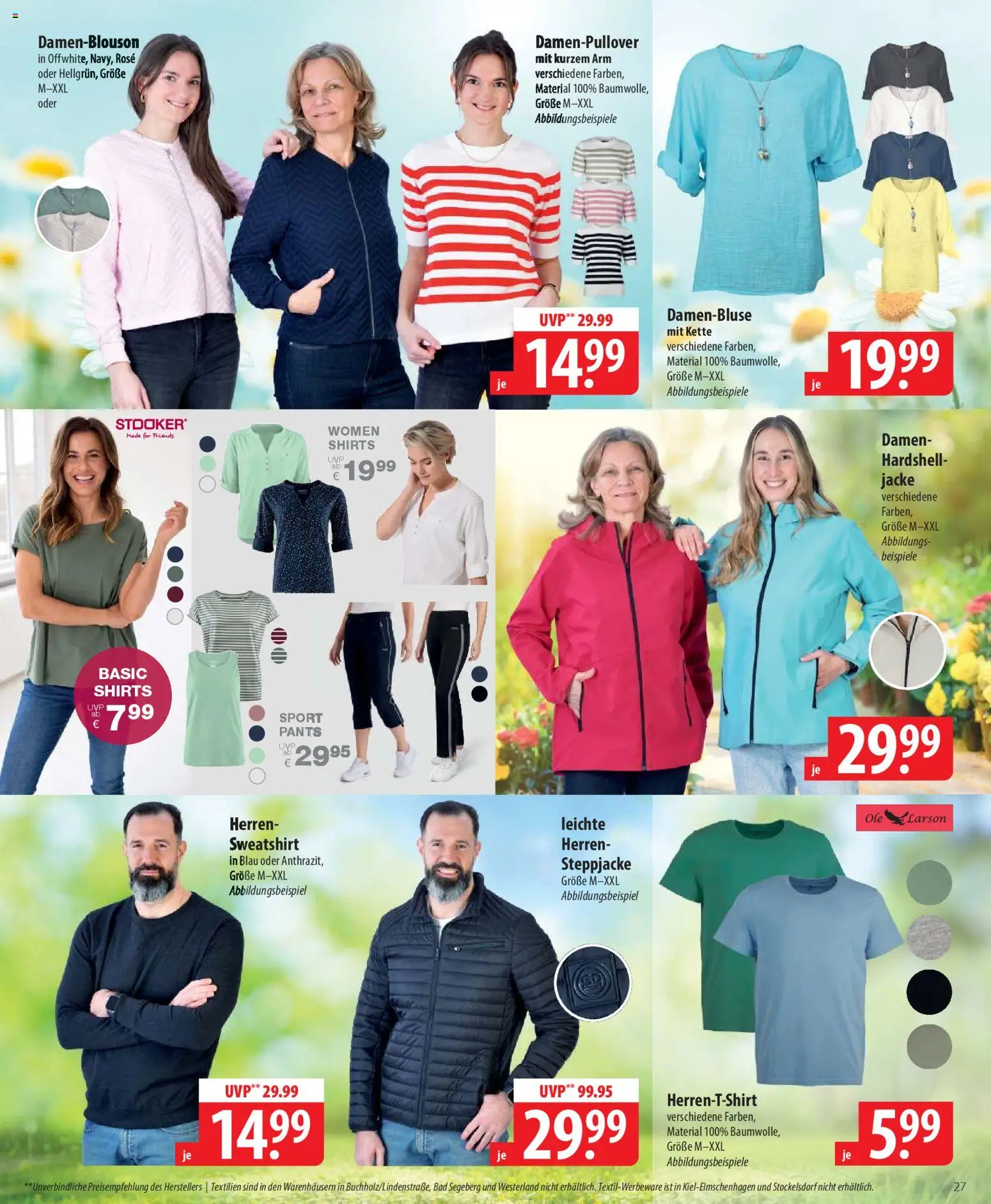 Famila Prospekt 	 – gültig ab 09.03.2026 | Seite: 27 | Produkte: Sweatshirt, Steppjacke, Bad, Jacke