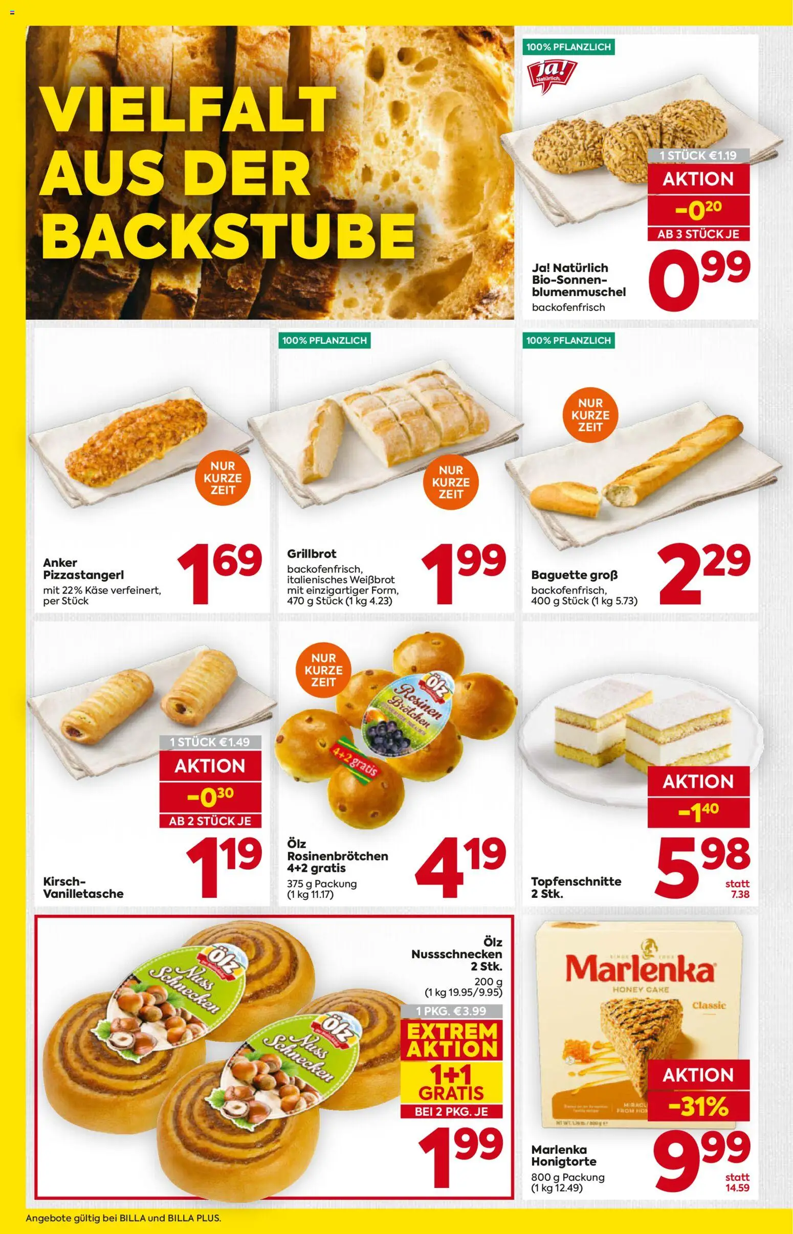 Billa Flugblatt - Burgenland gültig ab 23.04.2026 | Seite: 10 | Produkte: Rosinen, Jääkaappipakastin, Käse