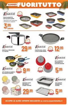 Volantino Expert del 31.07.2025 | Pagina: 9 | Prodotti: Silicone, Pentola a pressione, Scolapiatti