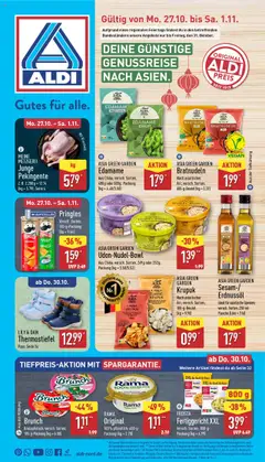 Aldi Prospekt 	 ab 27.10.2025 gültig