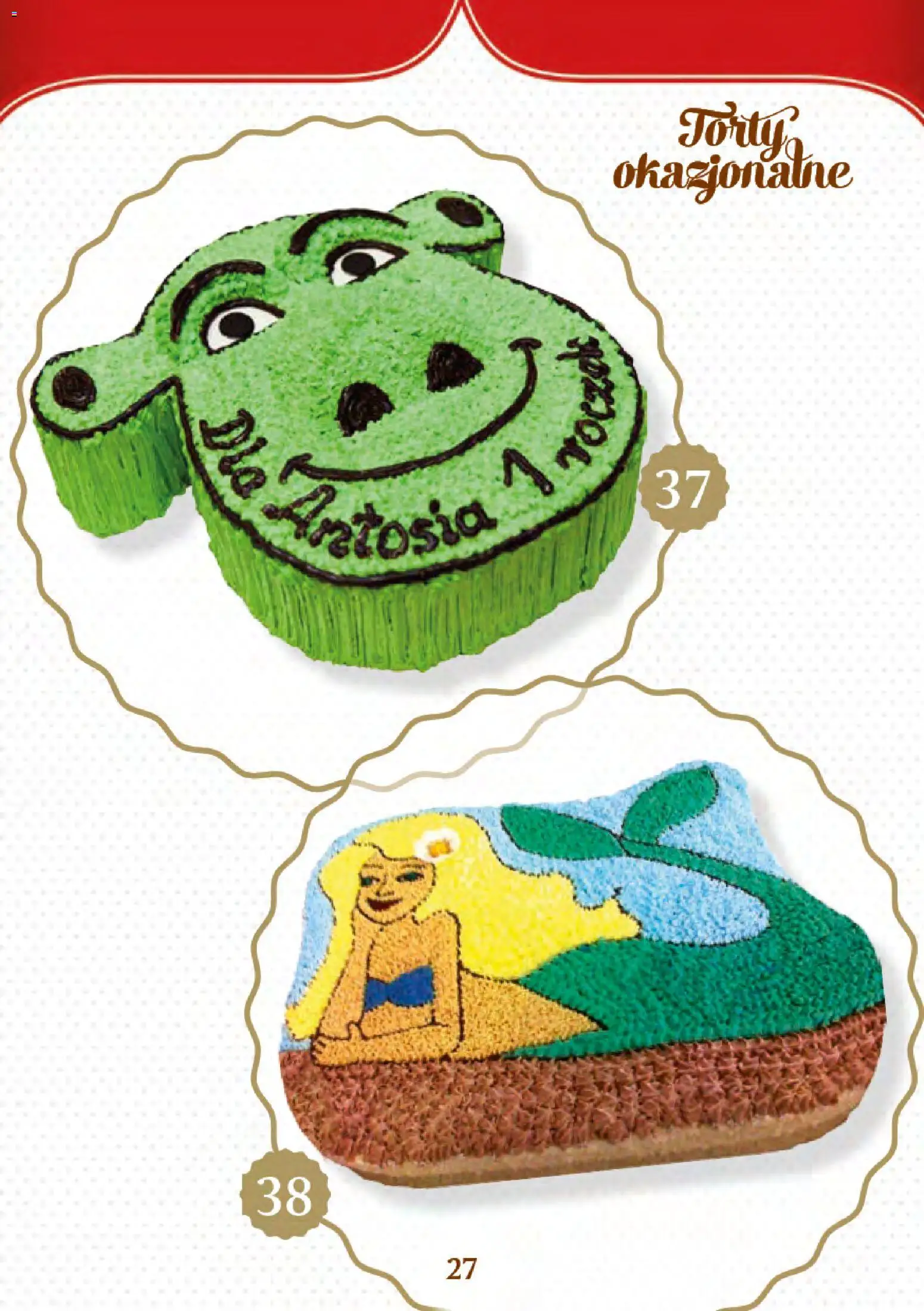 Topaz gazetka - Torty od 27.04.2026 | Strona: 27