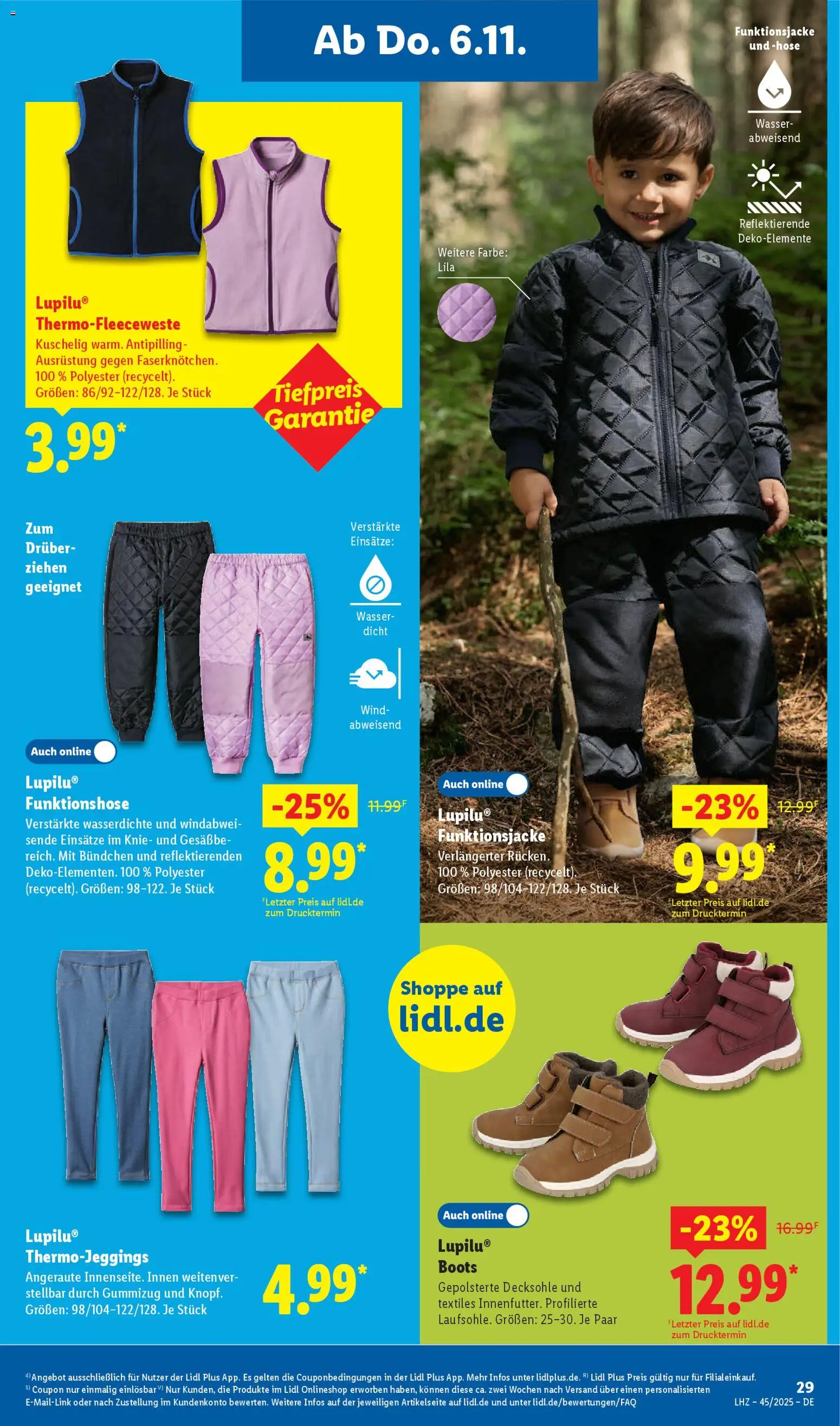 Lidl Prospekt Heppenheim – gültig ab 03.11.2025 | Seite: 51 | Produkte: Wasser, Hose