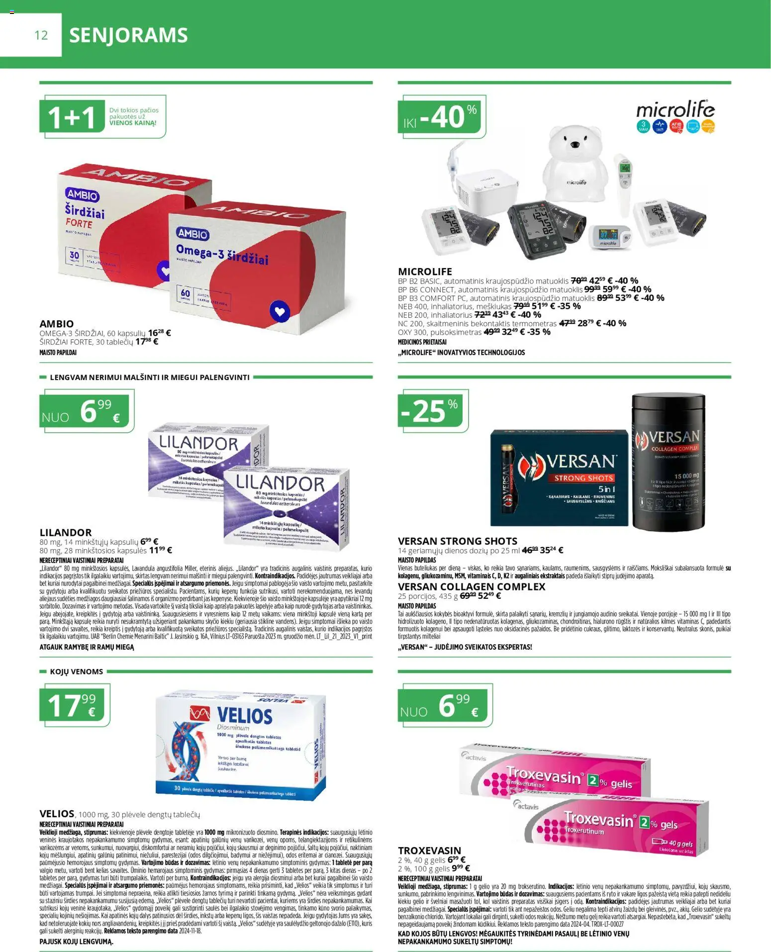 Norfa vaistinė akcijos nuo 01.12.2025 | Puslapis: 12 | Prekių: Termometras