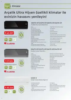 16.10.2025 tarihinden itibaren geçerli olan Arçelik kataloğu önizlemesi | Sayfa: 3