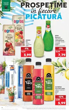 Ofertele Kaufland valabile de la 01.04.2026 | Pagină: 14 | Produse: Sıcak su torbası, Suc, Căpșuni, Zahăr