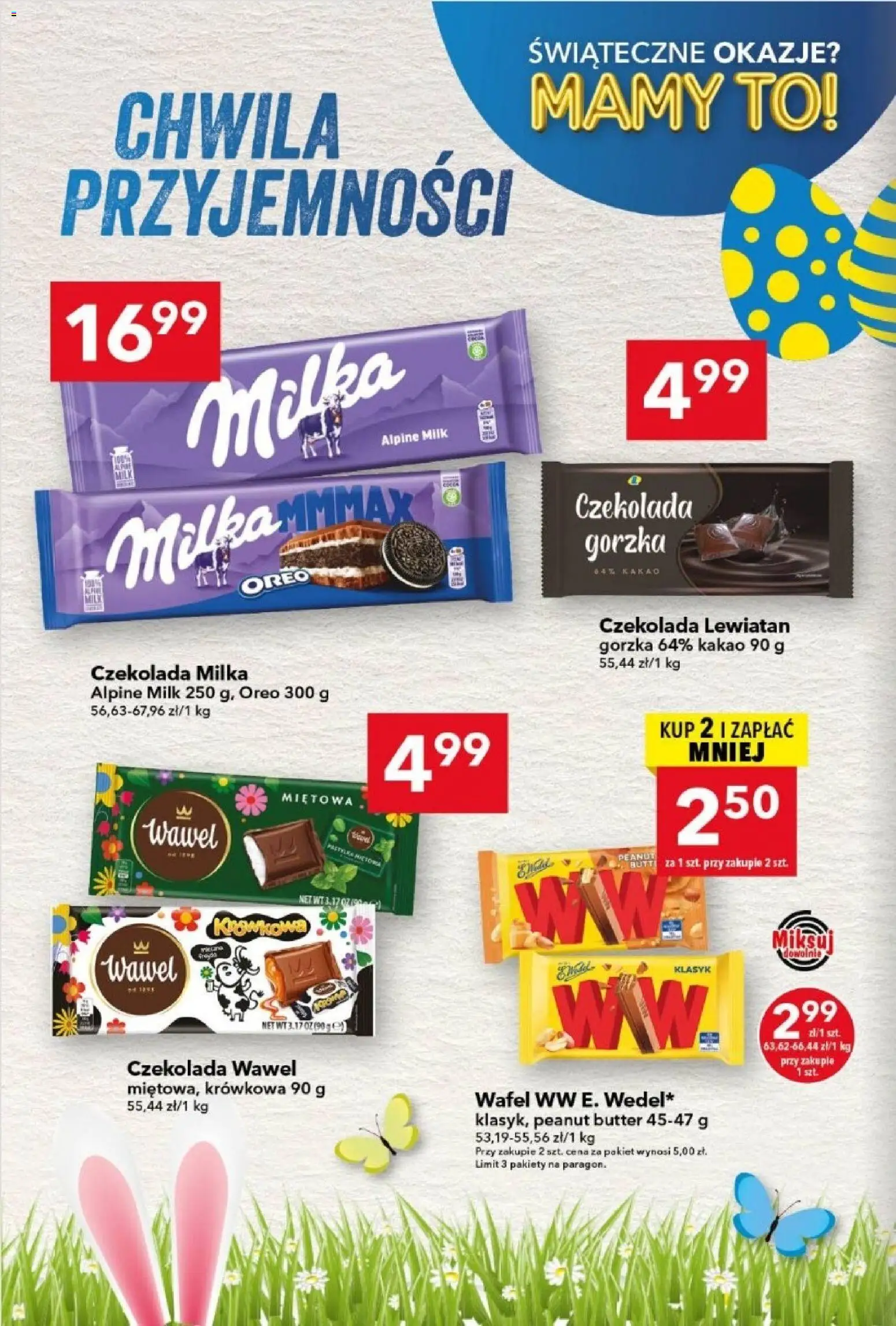Lewiatan gazetka od 12.03.2026 | Strona: 8 | Produkty: Kakao, Czekolada milka, Milka, Czekolada