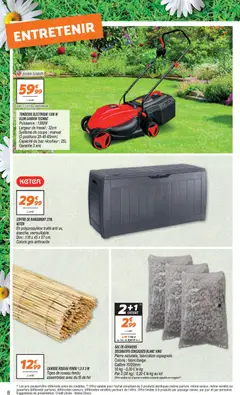 Netto - Prévisualisation de Netto catalogue valide à partir de 14.04.2026 | Page: 8 | Produits: Sac, Tondeuse, Coffre de rangement