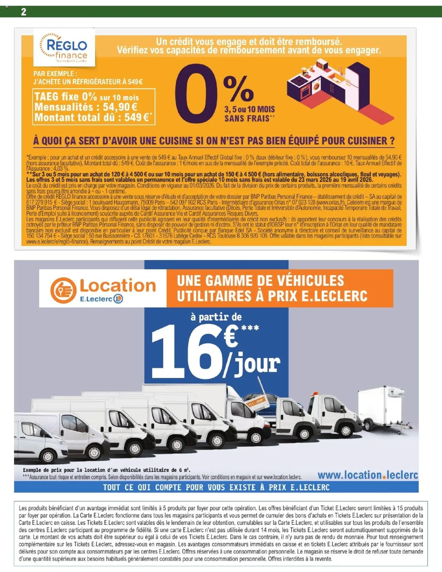 {H1} | Page: 2 | Produits: Réfrigérateur