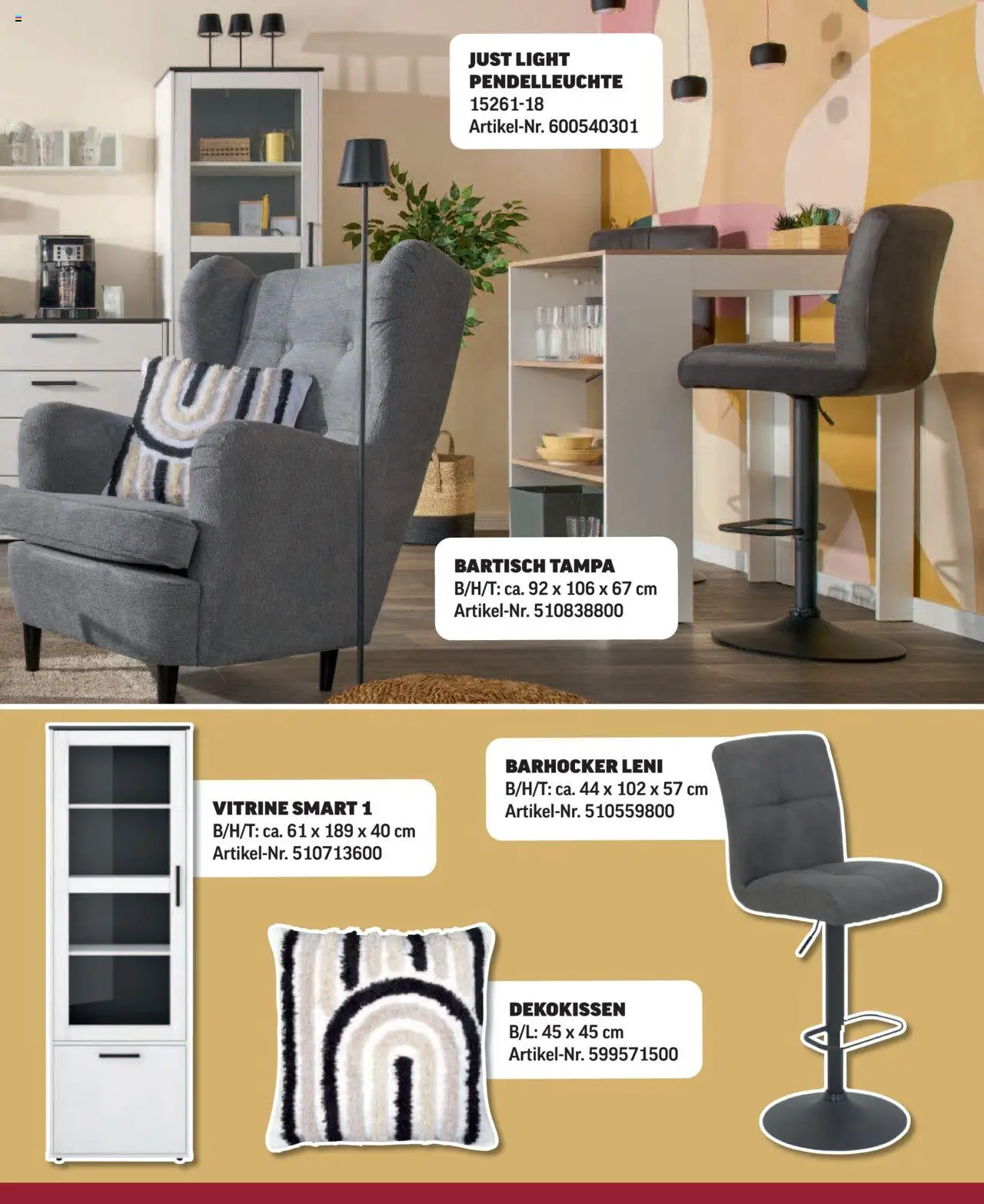 Poco Prospekt 	 - gültig ab dem 05.07.2025 | Seite: 25 | Produkte: Vitrine, Bartisch, Barhocker