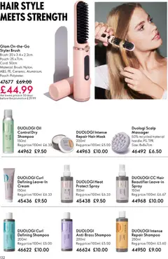  | Page: 132 | Products: Hair mask, Mask, Oil, Cream