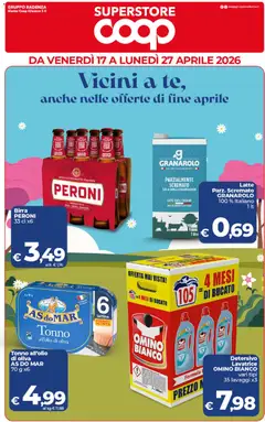 Anteprima del volantino COOP volantino Superstore Sicilia valido a partire dal 17.04.2026