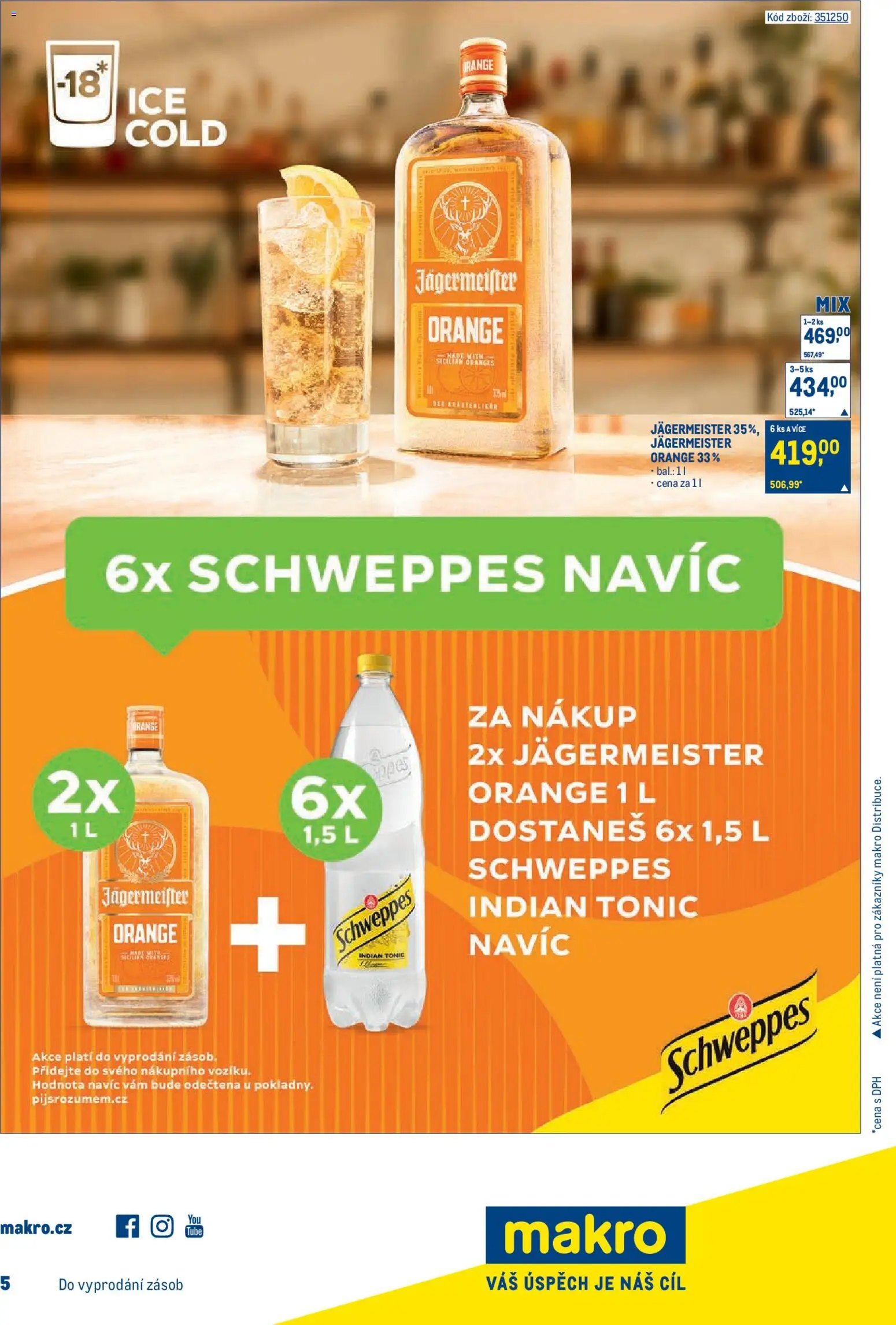 Makro leták - Gastronomie od 11.02.2026 | Strana: 25 | Produkty: Jägermeister, Tonic