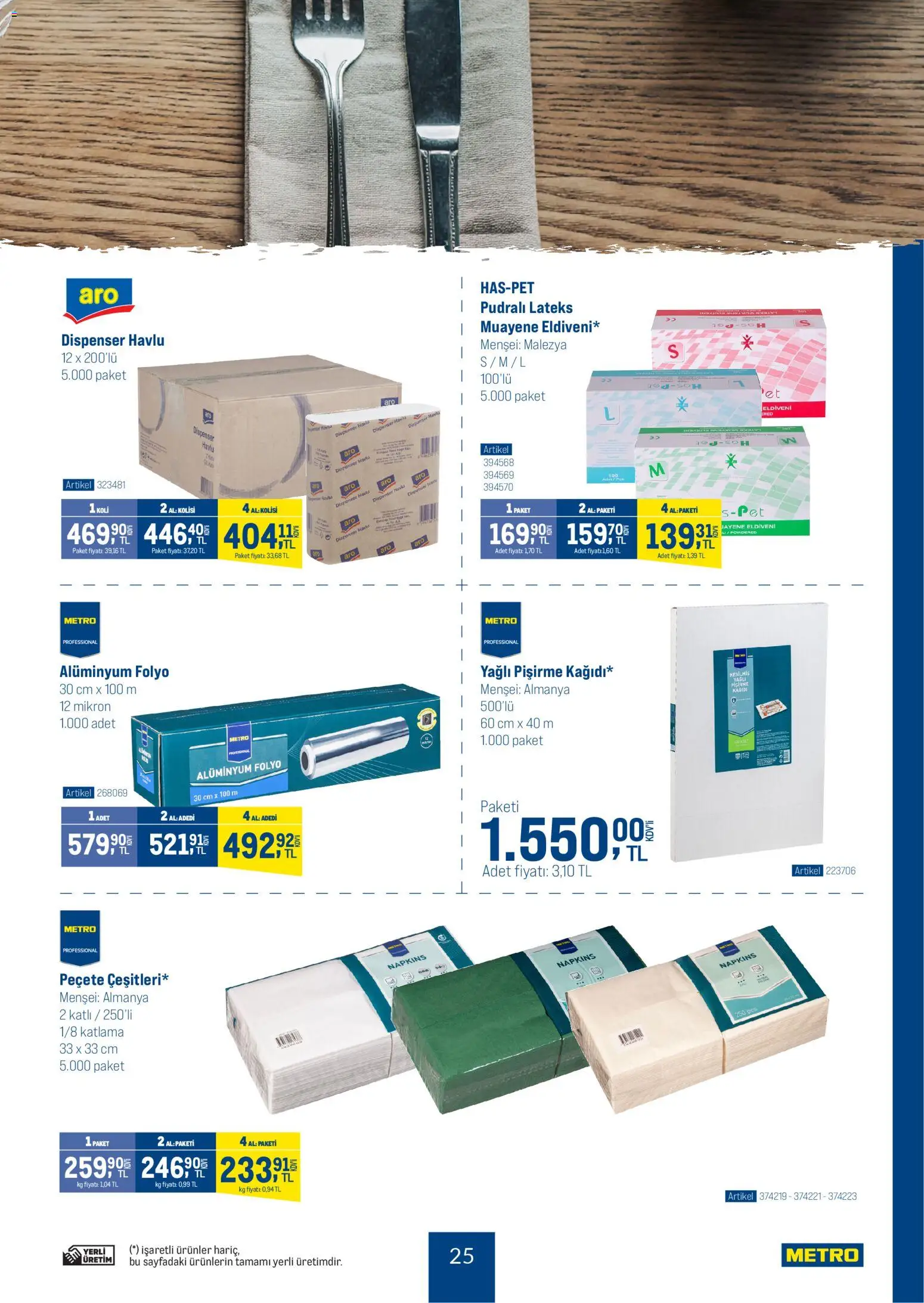 Metro - Dünya Mutfakları - 24.12.2025 tarihinden itibaren geçerlidir | Sayfa: 25