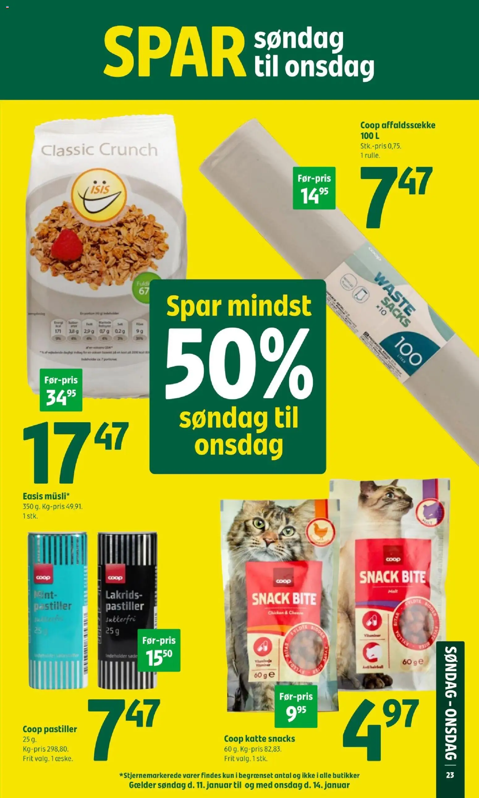 Coop 365 tilbudsavis – gyldig fra 08.01.2026 | Side: 4 | Produkter: Lakrids