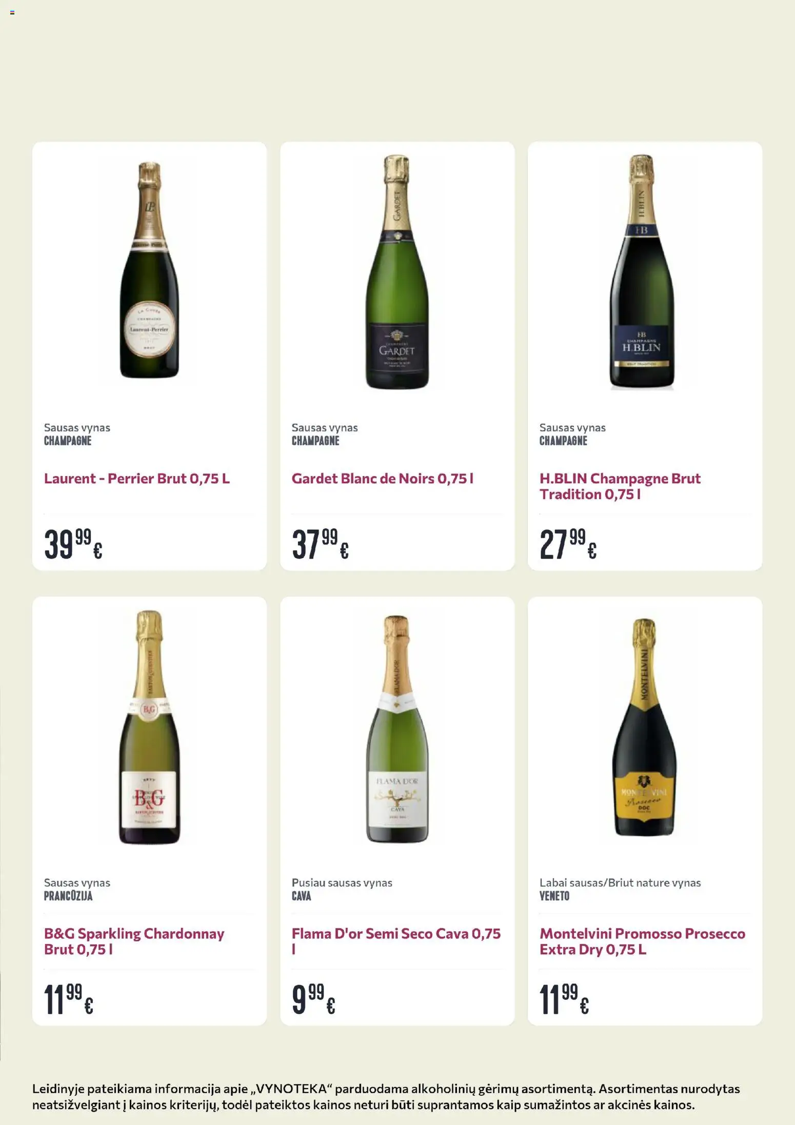 VYNOTEKA akcijos nuo 20.04.2026 | Puslapis: 14 | Prekių: Vynas